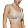 Selene, Reggiseno Donna Scollo a U, Brassiere Senza Cuciture e Ferretto, con Imbottitura Estraibile, Collezione Olivia, Colore Naturale, Taglia S