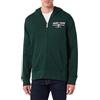 GANT Graphic Full Zip Hoodie Felpa con Cappuccio Uomo