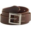 Levi's Uomo Casey Belt, Leather Brown, 115, marrone - leather brown, 115 cm
