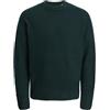 JACK & JONES Maglione Lavorato a Maglia, Tinta Unita, Magical Forest., XL