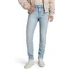 G-STAR Ace 2.0 Slim Straight Jeans, Jeans Donna, Blu (Sun Faded Mirage Blue D23638-d441-g316), 28W / 30L