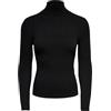 ONLY Onlkarol L/S Rollneck Knt Noos Pullover, Donna, Nero (Black Black), S