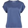 Vila Camicia da Donna Viellette S/S, in Raso, a Maniche Corte, Azzurro, 44