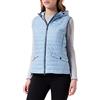 Geox Giacca da Donna W Ascythia, Blu Polveroso, 44