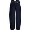 JJXX JACK & JONES Jxfuji Barrel MW Jeans R004 DNM Noos, Blu Jeans Scuro, 27W x 34L