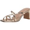 The Drop - Amelie Sandali con Tacco E Punta Quadrata, Heeled Sandal Donna