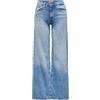 ONLY ONLJUICY Vita Alta Wide Leg Fit Jeans | Wide Leg Fit, Casual, Temperatura massima di 40°C ciclo molto delicato