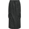 ONLY Onlcashi Cargo Long Skirt Wvn Noos Gonna, Nero (Raven), M Donna