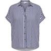 Only Carmakoma Caryasmin Shirt S/S Wvn Noos Caryasmin - Maglietta S/S Wvn Noos Donna (Pacco da 1)