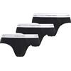 Calvin Klein Hip Brief 3Pk 000NB3962A, Uomo, Nero (Black), XL