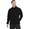 MISEMIYA - Giacca Softshell da Lavoro Invernale Softshell Professionale da Uomo. RIF: 6432 - X-Large, Nero