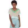 Trendyol Scollo A V Colorblock Regolare Maglione Gilet Donna