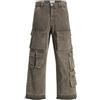 Jack & Jones Jpstowen Morris Acid Wash Multipocket, Black Sand, 31 W/32 L