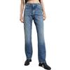 G-STAR Viktoria High Straight Jeans Donna, Blu (Sun Faded Paradiso Blue D23959-d434-g330), 25W / 32L