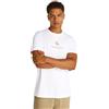 Calvin Klein Uomo T-Shirt Maniche Corte Shadow Logo Tee Regular Fit, Bianco (Bright White), XXS