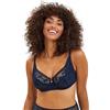 Sans Complexe Reggiseno Classico con Ferretto da Donna, Blu Marino, 5D