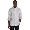 Tommy Hilfiger Uomo Camicia Slim Fit Colletto a Punta, Multicolore (Optic White/Desert Sky), 3XL