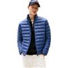 Tommy Hilfiger Uomo Giacca Imbottita Packable Recycled Jacket Relaxed Fit, Blu (Faded Indigo), XS