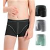 CARER Healthcare Incontinence Pregnancy Carer Boxer per Incontinenza per Bambini Confezione da 3 - Biancheria Intima in Cotone Lavabile con Assorbenza di 70 ml per Enuresi Addestramento al Vasino e Incontinenza Leggera o Moderata