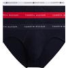 Tommy Hilfiger 3p Brief WB Um0um03876 Breve Uomo (Pacco da 1)