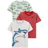 Simple Joys by Carter's 3-Pack Short-Sleeve Tee Shirts T-Shirt Bimbo 0-24 (Pacco da 3)