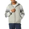 Amazon Essentials Piumino Smanicato Ripiegabile Impermeabile Leggero Uomo, Grigio Chiaro, XL