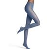 FALKE Matt Deluxe 30 DEN W Ti trasparenti velati tinta unita 1 pezzo, Collant Donna, Blu Sky Blue 6876, M
