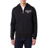 GANT Graphic Full Zip Hoodie Felpa con Cappuccio Uomo