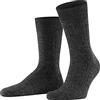 FALKE Teppich Im Schuh M So lana tinta unita 1 paio, Calzini Uomo, Grigio Anthracite Melange 3080, 39-40