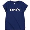 Levi'S Kids Short Slv Graphic Te Shirt Bambine e Ragazze, 2-8 Anni