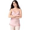 Oltre: Top Lingerie in Raso e Pizzo Rosa. M Stagione Primavera Estate 2025.