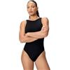 Speedo Swimsuit One Piece Essentials with Removable Cups Soft Fabric Costume Intero, Antracite Alto, Medium Donna