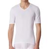 Schiesser - Canottiera, manica corta, uomo, Bianco (Weiss), Large
