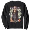 Harry Potter Hermione Granger Botanical Felpa, Unisex per Adulti, Nero, XL