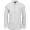 Jack & Jones Jjmatheo Print Detail Shirt L Casual Shirt, Bianco, M