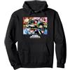My Hero Academia Ripple Junction x My Hero Academia Class 1-A Group Anime Felpa con Cappuccio, Unisex per Adulti, Nero, M