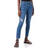 Only Onldaisy Reg Push Up SK Ank DNM Jeans Donna, Blu Denim Medio., 31W x 32L
