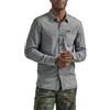 Lee Extreme Motion - Camicia da Lavoro Multiuso a Maniche Lunghe con Colletto a Bottoni, Grigio Denim, S
