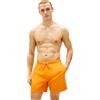 Tommy Hilfiger Uomo Pantaloncino da Bagno Medium Drawstring con Logo, Arancione (Orange Flash), M