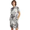 G-STAR Donna Printed Loose T-Shirt Dress, Multicolore (antarctica watertexture palm D24484-D611-G636), S
