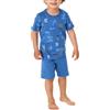 Schiesser Nightwear 2 Set di Pigiama, Indaco, 104 Bambini e Ragazzi