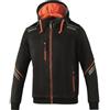 Sparco Felpa da Lavoro Tecnica con Cappuccio Full Zip Colorado. Giacca Leggera Rinforzata Anti-Abrasione, Dettagli Riflettenti e Tasche con Zip.