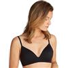 Calvin Klein Wire Free T Shirt Bra, Regisseno, Nero (Black), 34B