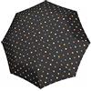 reisenthel umbrella pocket duomatic - Ombrello Tascabile Antivento con Apertura Automatica, Manico con Design Ergonomico, Realizzato con Bottiglie in PET Riciclate, Fantasia a Pois