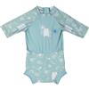 Splash About Happy Nappy Tuta da sole con pannolino da bagno, Sunny Bear, 3-8 Mesi