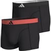 adidas Trunk (2pk) -Active Flex Cotton Body-Bequeme Unterwäsche Pantaloncini, Assorted_4am020, XL Uomo