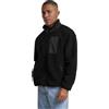 Urban Classics Teddy Jacket With Stand Up Collar Uomo Giacca di mezza stagione nero S 100% poliestere