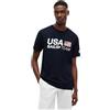Tommy Hilfiger Us Sailgp Logo Tee Mw0mw45089 Maglietta S/S Uomo (Pacco da 1)