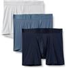 Amazon Essentials Boxer Slim-Fit in Morbida Microfibra Uomo, Confezione da 3