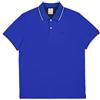 Champion Polo da Uomo con Logo sul Petto, Blu (Bs008), XXL